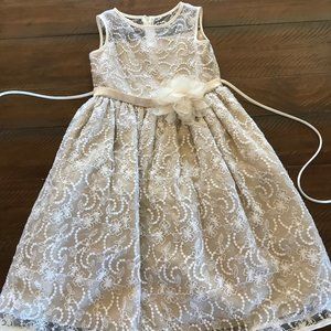 Girls flower girl dress